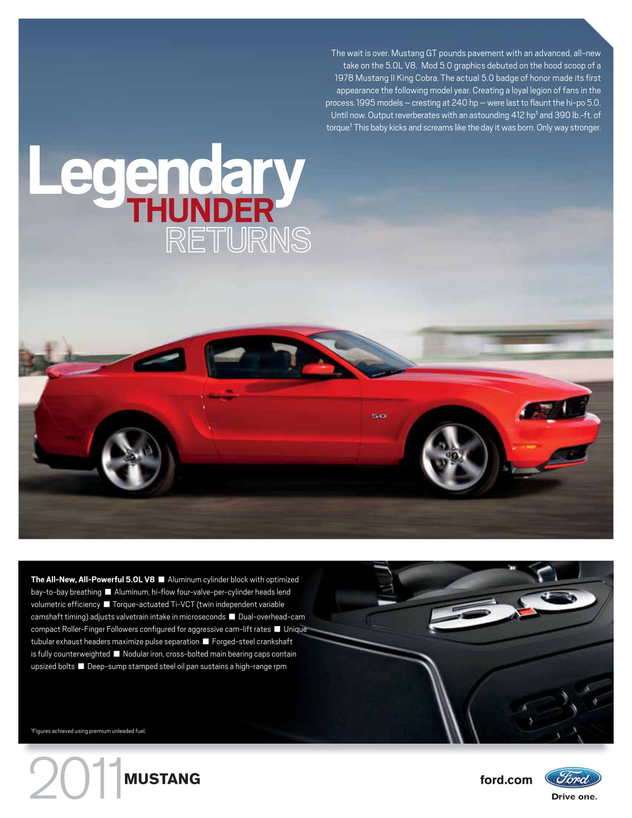 2011 Ford Mustang Brochure Page 21
